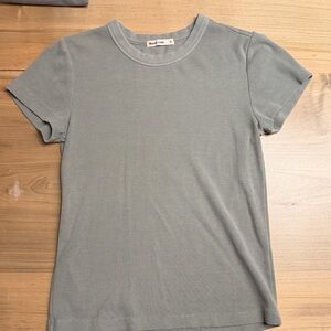 Lexi Rib Sun-In Crew Tee